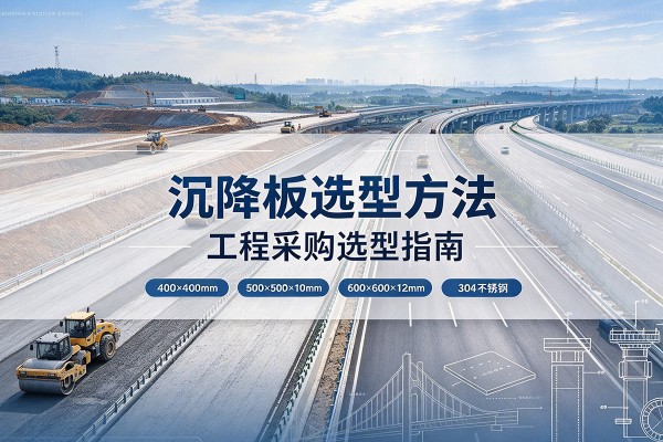 天津沉降板选择方法