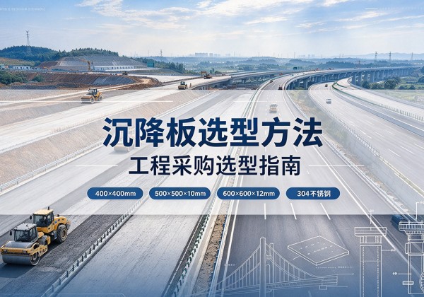 天津沉降板选择方法