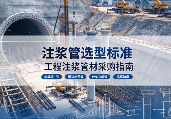 天津注浆管选型标准